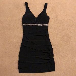 Black formal dress